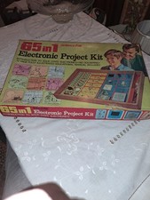 Vintage Science Fair 65-in-1 Electronic Project Kit tandy radio shack 
