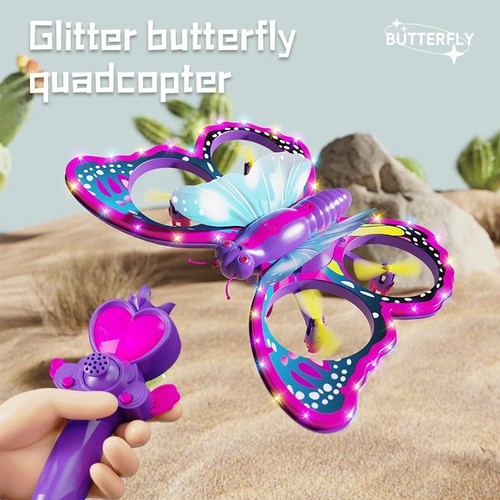 Glitter butterfly remote - glitter,