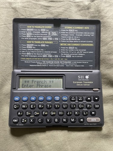 Seiko european translator - seiko,