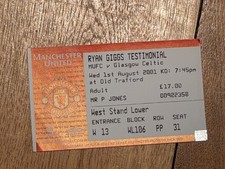 Ticket 2001 manchester - ticket,