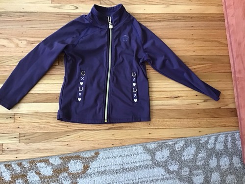 Hkm kids purple girls - purple, zip