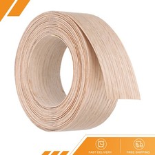 Wood Veneer Edge Banding 1 1/2 Inch 25Feet Wood Veneer Strips Red Oak