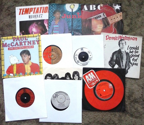 Vinyl records job lot - x, 7"