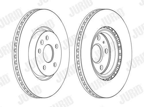 Brake disc vented - disc,