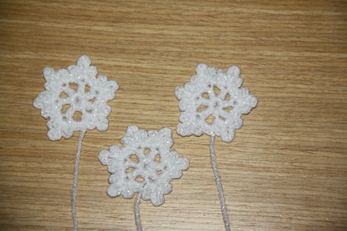 Handmade crochet white - x,