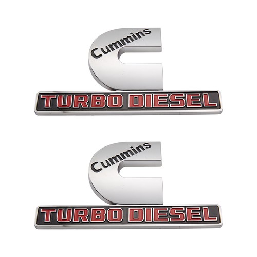 Cummins turbo diesel badges - diesel,