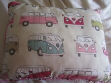 NEW CAMPER VAN CUSHION WELL FILLED WITH HOLLOWFIBRE 17 X 13 INS