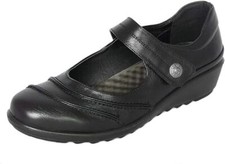 Ladies Cushion Walk EEE Wide Fit Touch Fastening Nurse Hospital Walking Shoes Sz