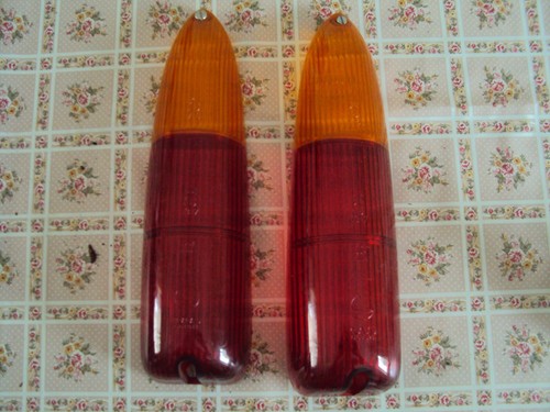 Trabant 601 rear lights - , glass