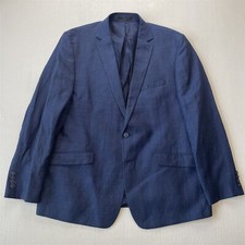 Calvin Klein 48R Blue Wool