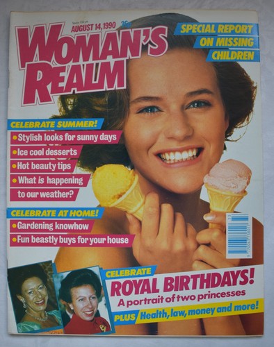 Woman realm august 14 1990 - woman's,