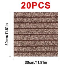 20X Self Adhesive Carpet Tiles