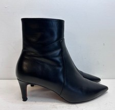 WHISTLES Black Leather Boots
