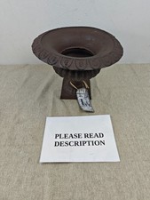 Esschert Design Cast Iron French Urn Planter,Brown, 27,8 x 26,7 x 25,3 cm (READ)