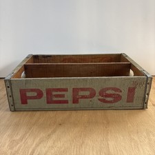 Pepsi Cola Natural Wooden Soda