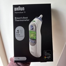 Braun Thermoscan 7 Ear Thermometer IRT6520 White