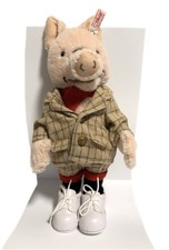 Steiff Rupert Bear ‘PODGY PIG’. EAN 653629 - pink, 31 cm LED, 1,500, 2009
