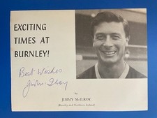 JIMMY MCILROY SIGNED 1950-63