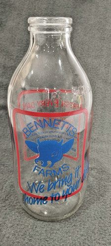 Vintage unigate pint glass - 1,