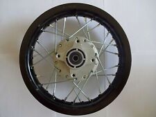 Rim 10 Inch Rear 0 15/32in Black Alu Anod. Type 12 Pit Dirt Bike Cross HMParts