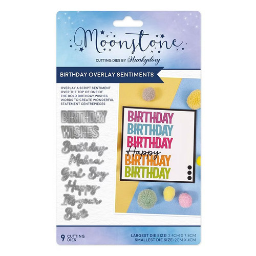 Hunkydory moonstone birthday - -,