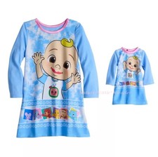 Cocomelon Nightgown Girls Size