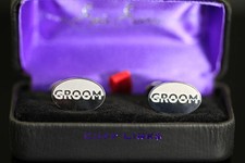 MENS WEDDING GROOM CUFFLINKS  ~ 29.99P NO RESERVE ~ UNWANTED              