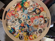 Vintage Button/Enamel Badges 80's And 90's