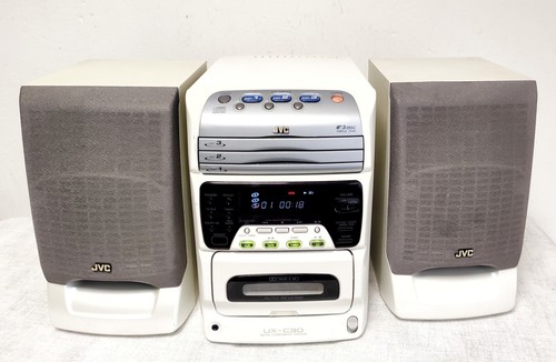 White jvc c30 micro - white,