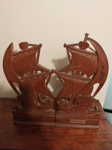 Vintage bookends made - vintage,