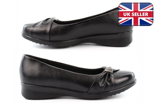 Girls school shoes - girls, slip