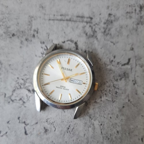Pulsar silver dial gold - silver,