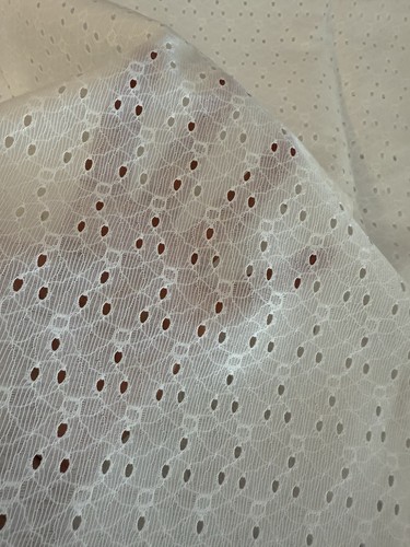 Vintage eyelet lace white - vintage,