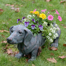 Modern Sausage Dog Planter -