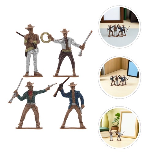 Pcs western cowboy model - 20,