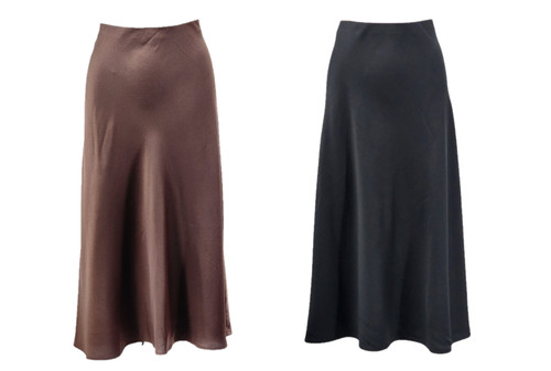 Collection satin midaxi - m&s,