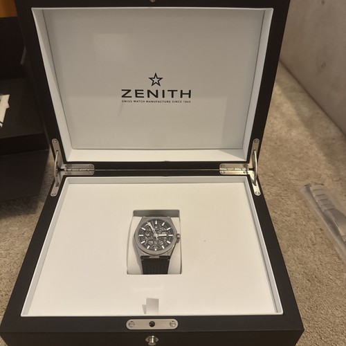Zenith defy skeleton blue - zenith,