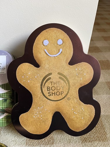 Gingerbread man tin the body - man,