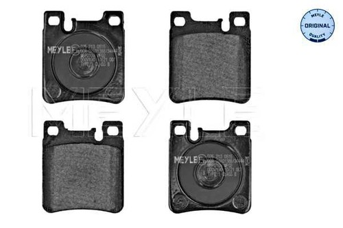 Rear disc brake - pad, meyle