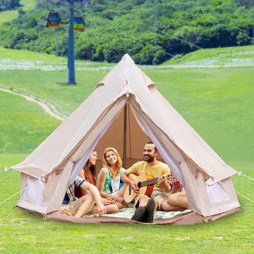 Canvas bell tent waterproof - 3m,