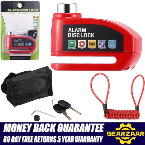 Alarm motorbike disc lock - disc,