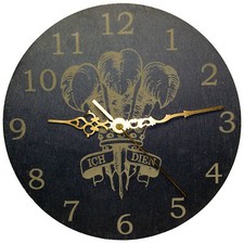Genuine Welsh Slate Wall Clock