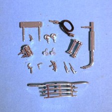 Corgi US52908 Diamond T620 Dropside Truck Chrome Details Pack D2.4