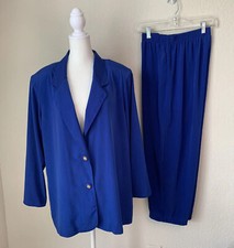 Vintage Royal Satin 2-Piece