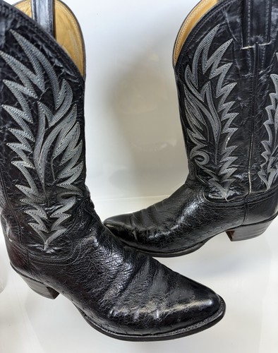 Vintage justin cowboy boots - cowboy,