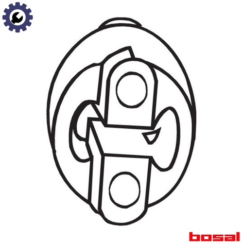 Rubber strip exhaust system - strip,