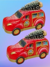 Shortbread Biscuits Red Car