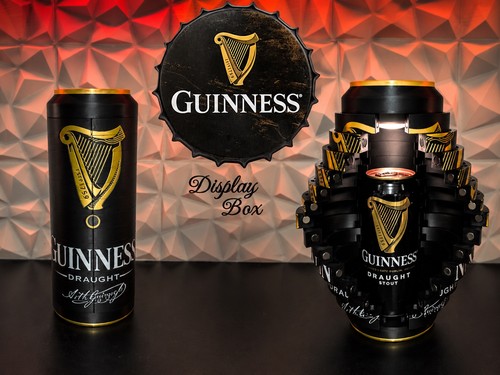 Guinness can display box - guinness,