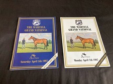 1997 Martell Grand National Saturday And Monday Racecard