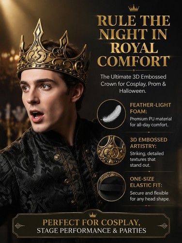 Kings crown for - for, men